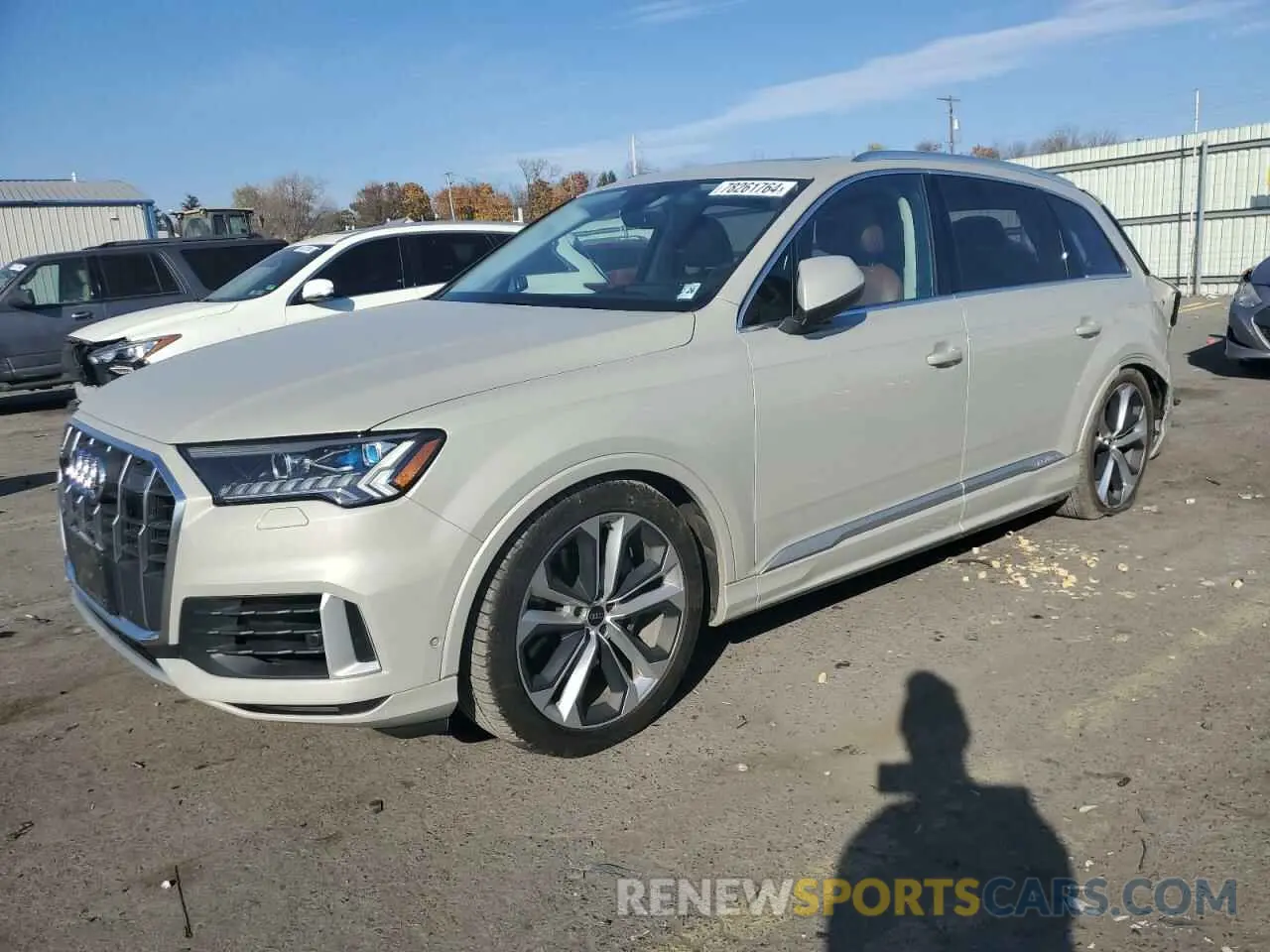 1 Photograph of a damaged car WA1VXAF71MD014316 AUDI Q7 2021