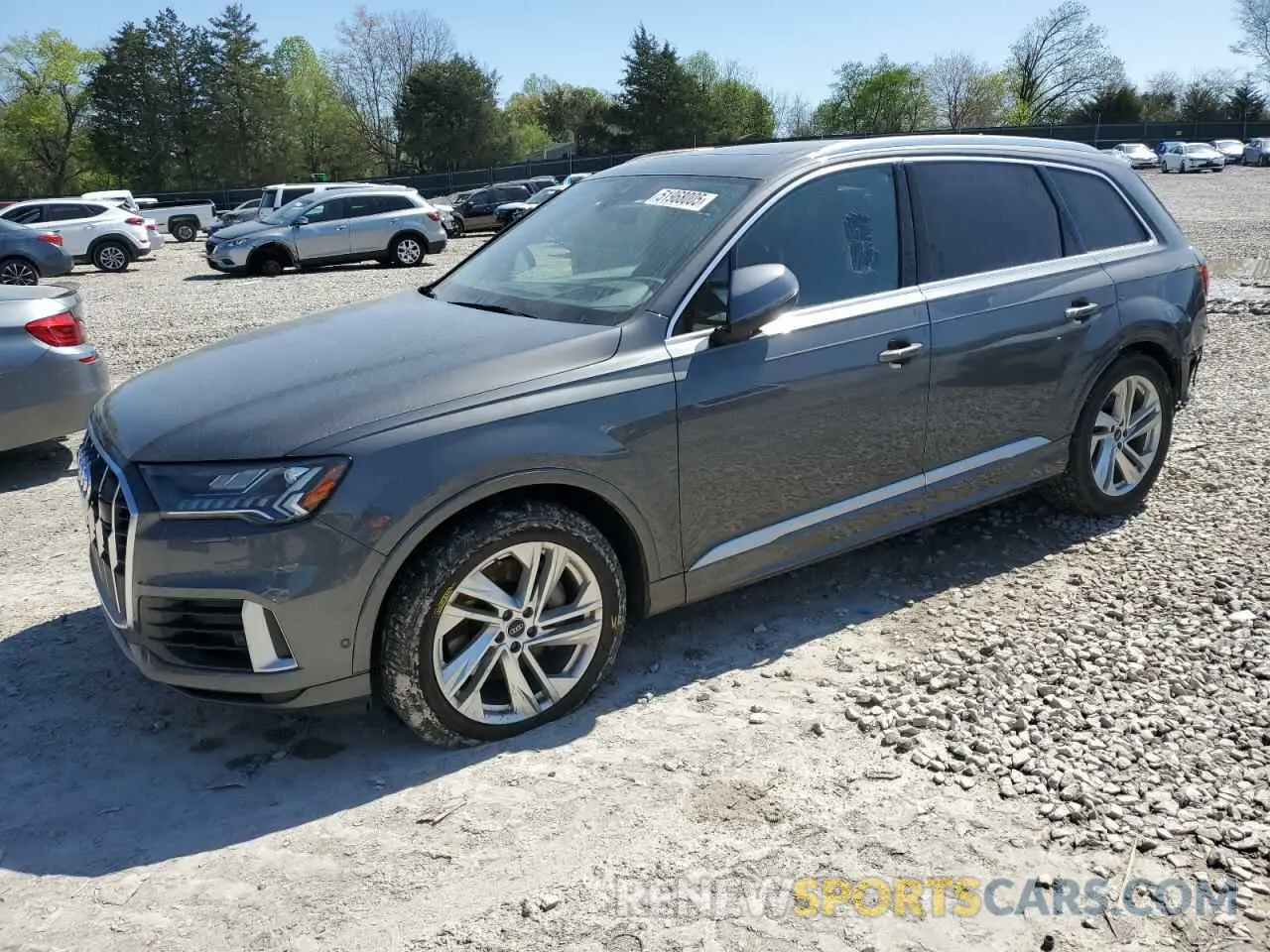 1 Фотография поврежденного автомобиля WA1VXAF73MD021042 AUDI Q7 2021