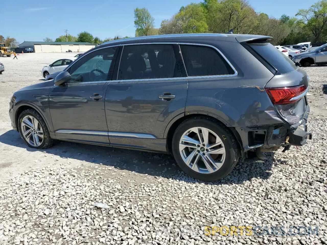 2 Фотография поврежденного автомобиля WA1VXAF73MD021042 AUDI Q7 2021