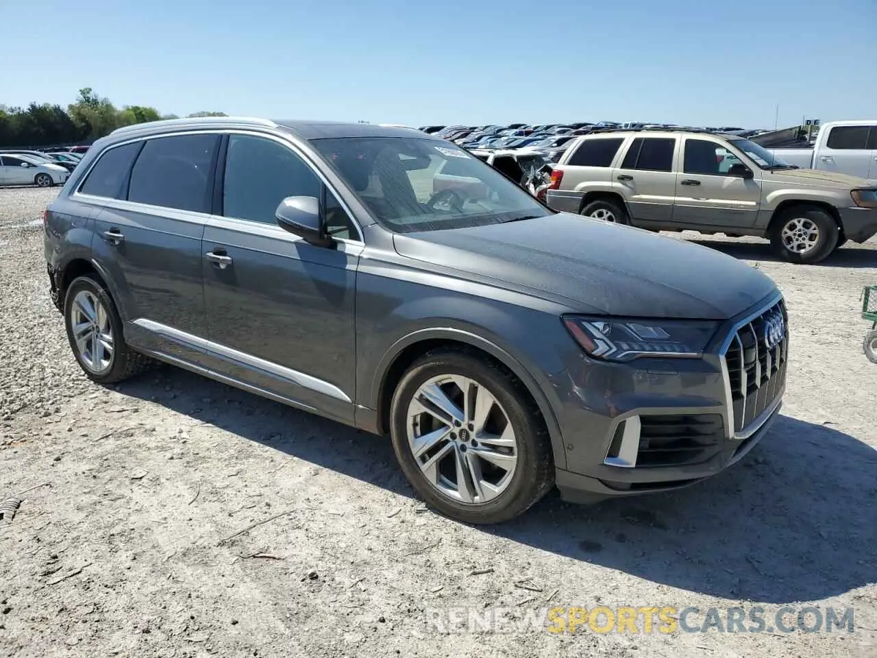 4 Фотография поврежденного автомобиля WA1VXAF73MD021042 AUDI Q7 2021