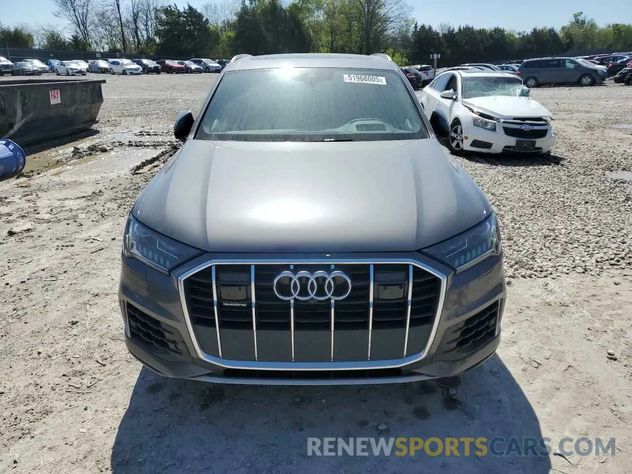 5 Фотография поврежденного автомобиля WA1VXAF73MD021042 AUDI Q7 2021