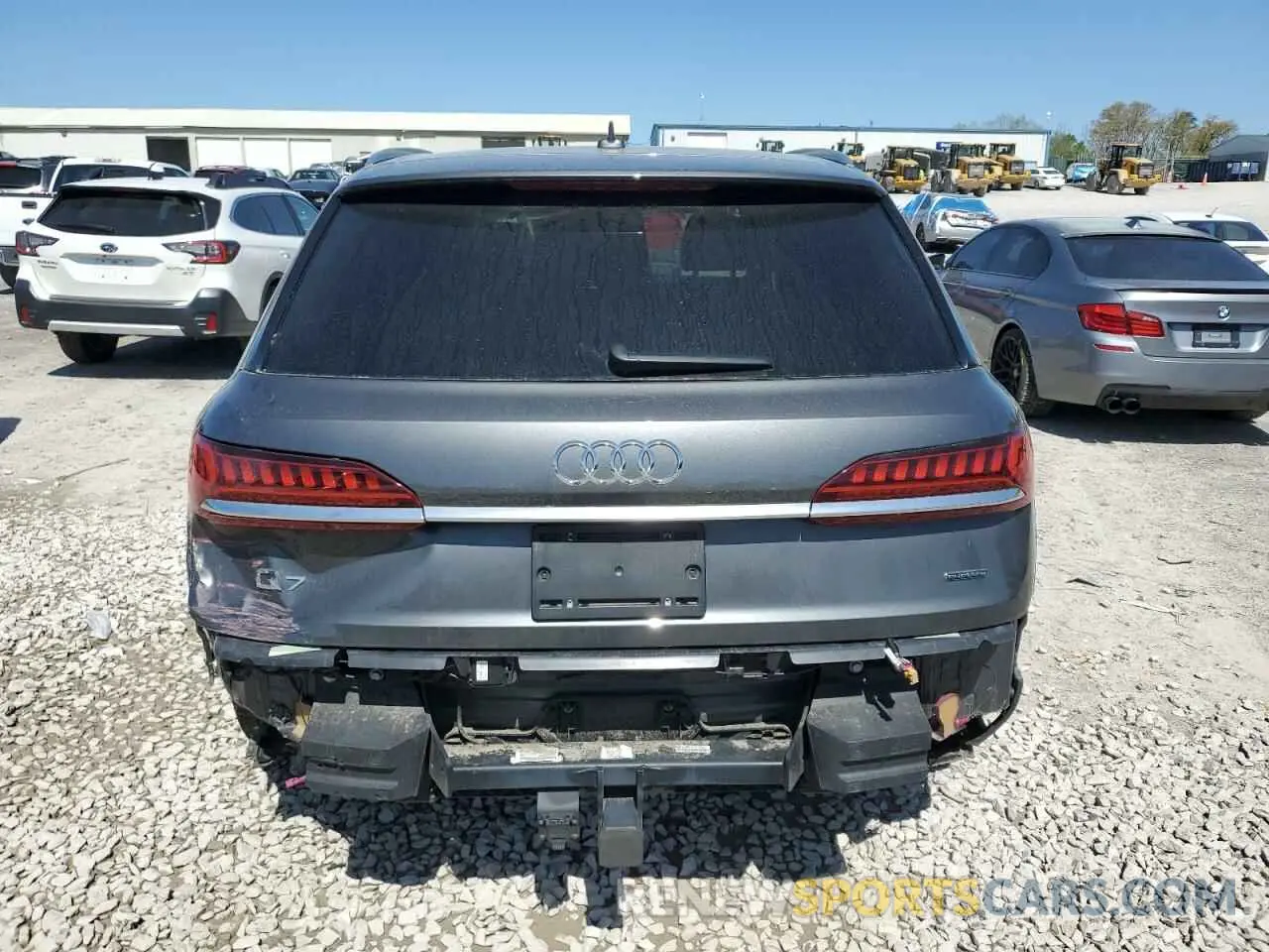 6 Фотография поврежденного автомобиля WA1VXAF73MD021042 AUDI Q7 2021