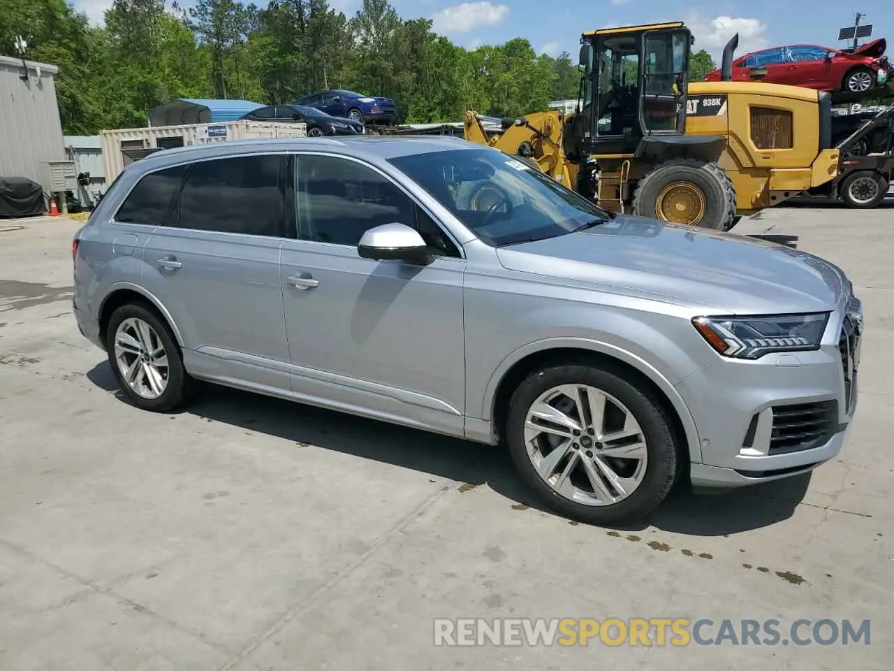 4 Фотография поврежденного автомобиля WA1VXAF74MD027884 AUDI Q7 2021
