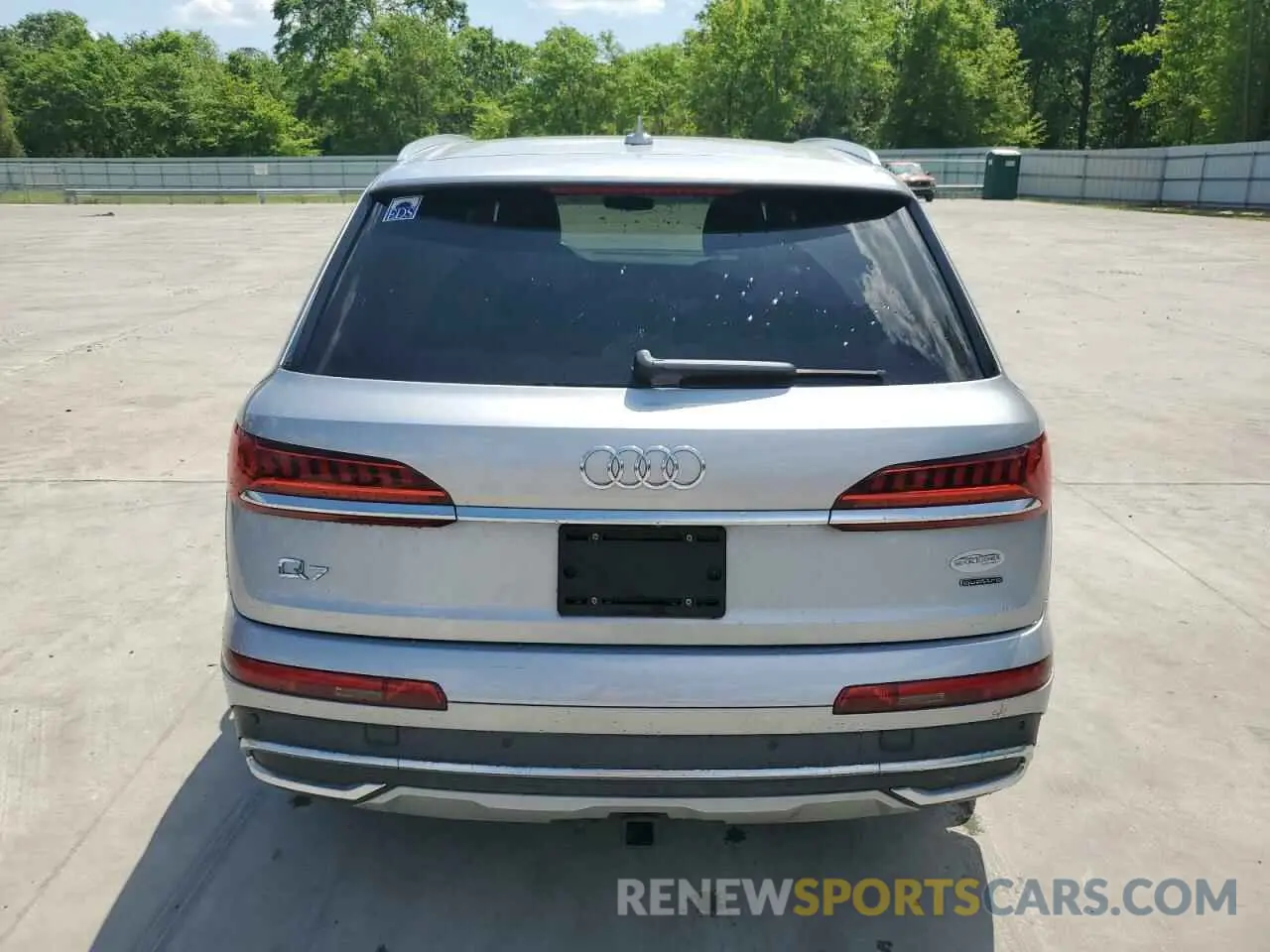 6 Фотография поврежденного автомобиля WA1VXAF74MD027884 AUDI Q7 2021