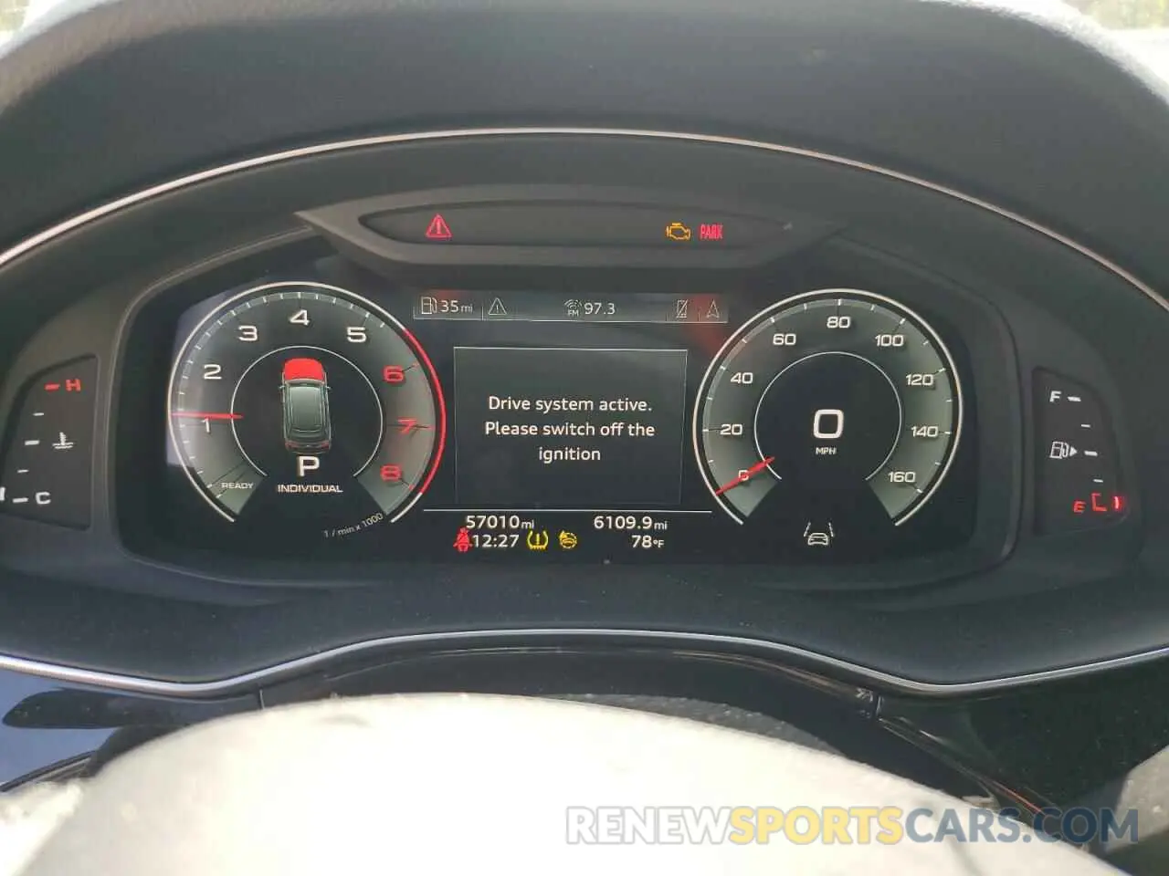 9 Фотография поврежденного автомобиля WA1VXAF74MD027884 AUDI Q7 2021