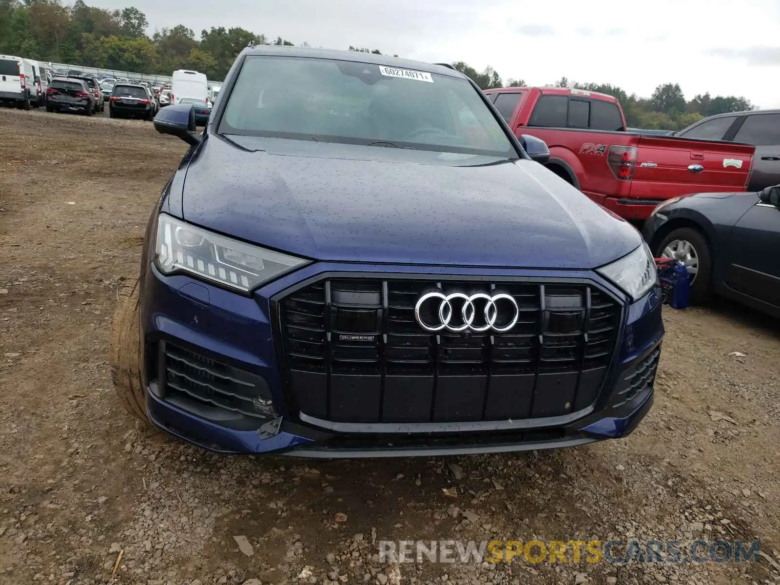 9 Photograph of a damaged car WA1VXAF77MD019729 AUDI Q7 2021