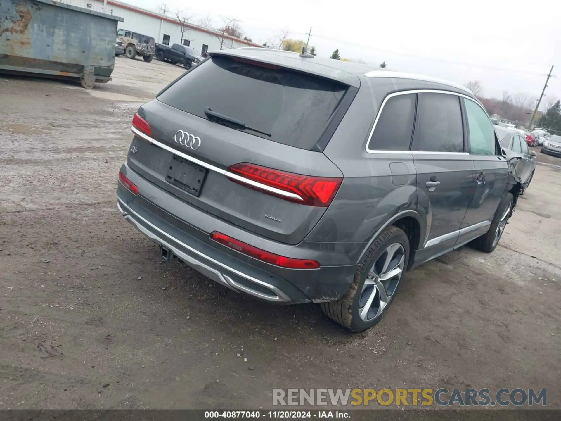 4 Photograph of a damaged car WA1VXAF77MD025076 AUDI Q7 2021