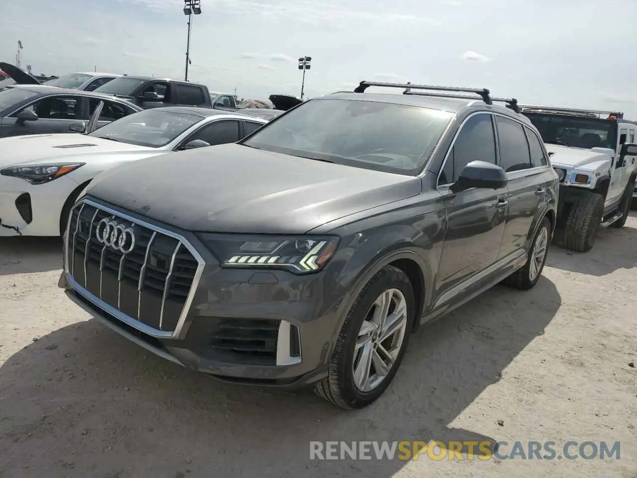 1 Фотография поврежденного автомобиля WA1VXAF7XMD028117 AUDI Q7 2021
