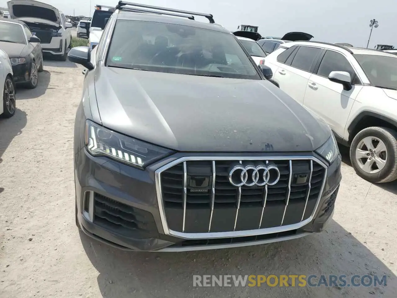 5 Фотография поврежденного автомобиля WA1VXAF7XMD028117 AUDI Q7 2021