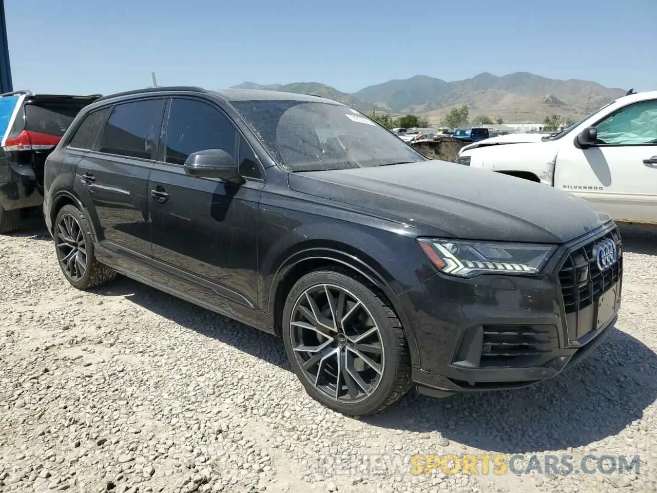 4 Фотография поврежденного автомобиля WA1VXBF70MD012854 AUDI Q7 2021