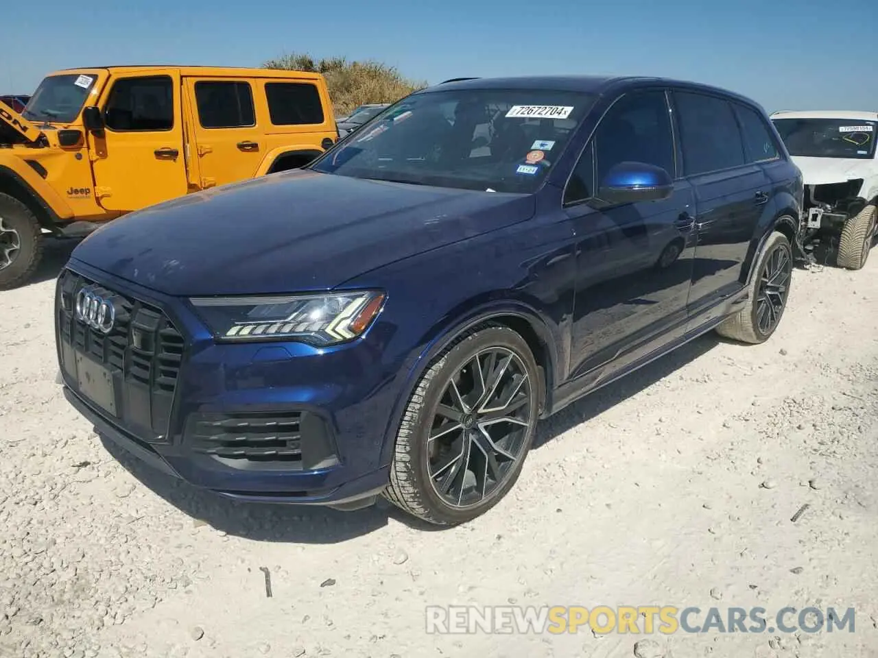 1 Photograph of a damaged car WA1VXBF75MD013403 AUDI Q7 2021