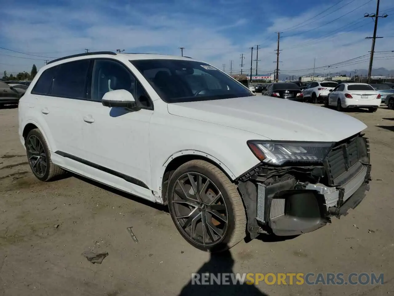 4 Фотография поврежденного автомобиля WA1VXBF79MD012139 AUDI Q7 2021