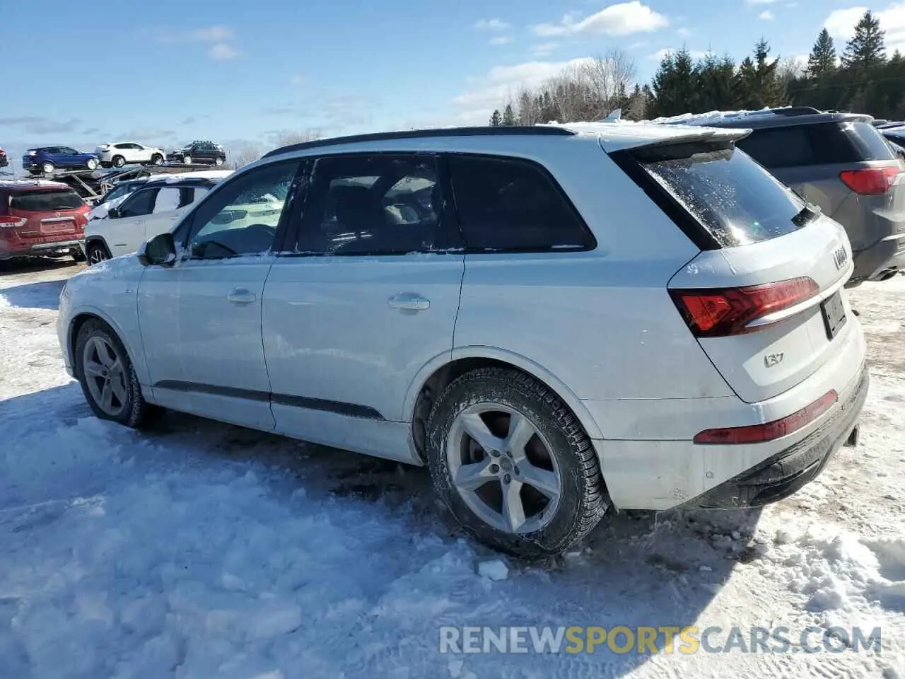 2 Фотография поврежденного автомобиля WA1WXAF79MD036326 AUDI Q7 2021