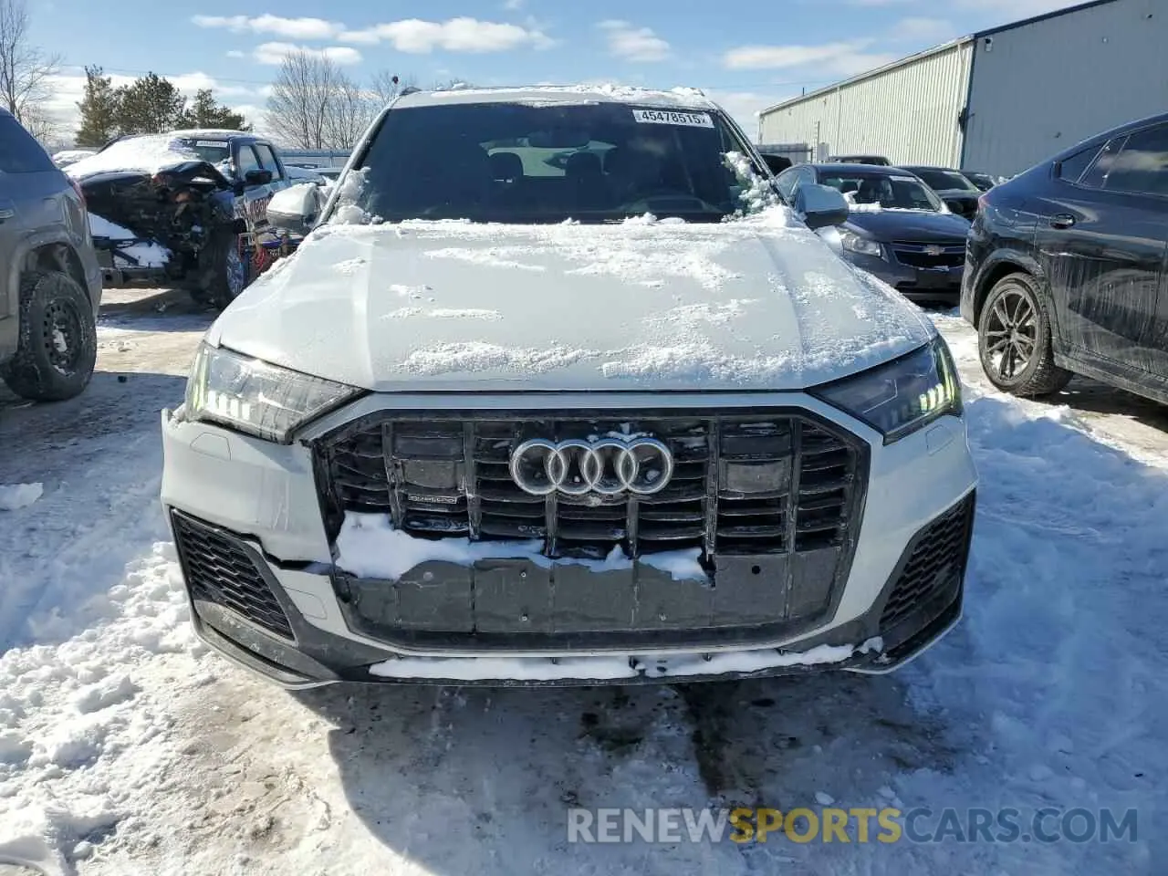 5 Фотография поврежденного автомобиля WA1WXAF79MD036326 AUDI Q7 2021