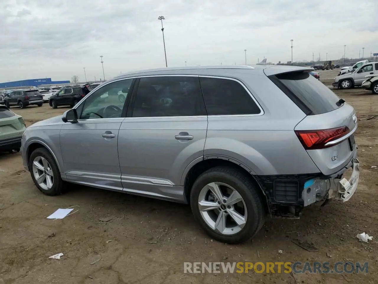 2 Фотография поврежденного автомобиля WA1AJBF77ND012075 AUDI Q7 2022