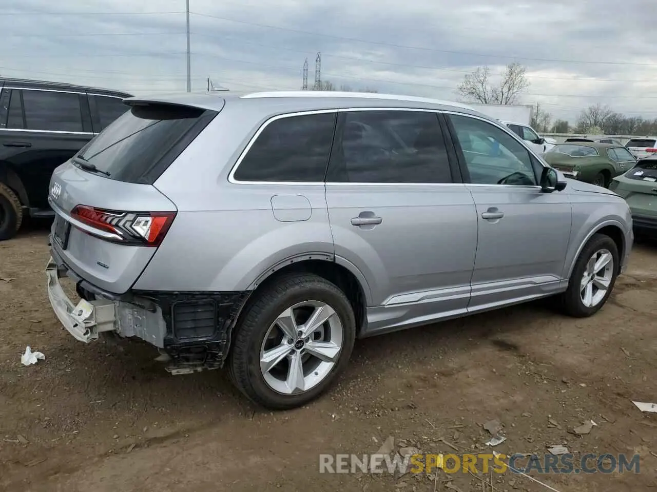 3 Фотография поврежденного автомобиля WA1AJBF77ND012075 AUDI Q7 2022