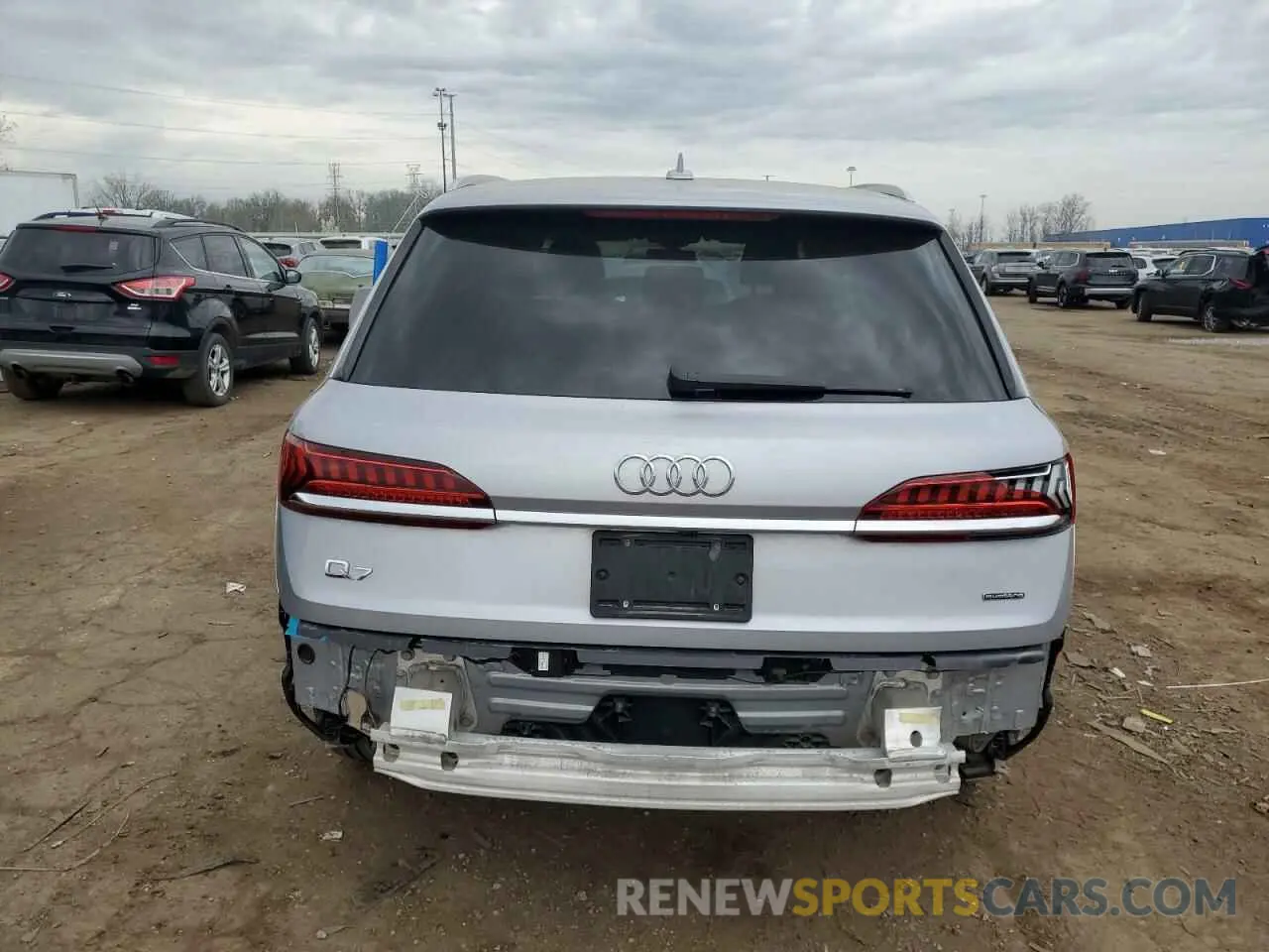 6 Фотография поврежденного автомобиля WA1AJBF77ND012075 AUDI Q7 2022