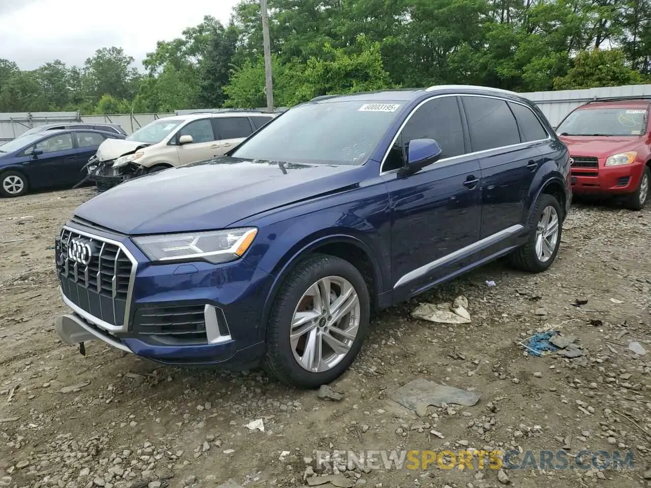 1 Фотография поврежденного автомобиля WA1AXBF70ND012742 AUDI Q7 2022