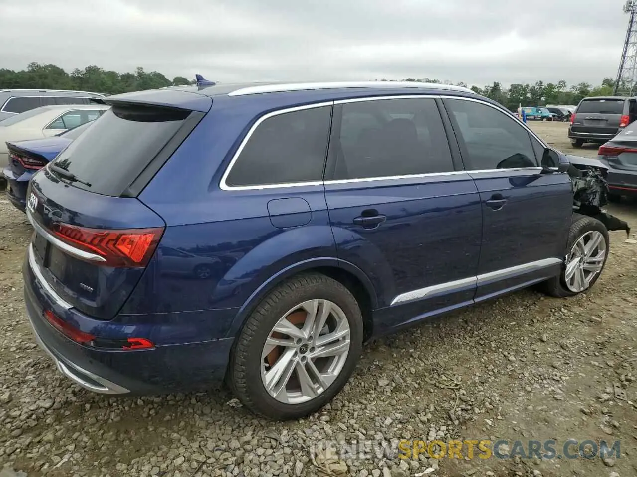 3 Фотография поврежденного автомобиля WA1AXBF70ND012742 AUDI Q7 2022
