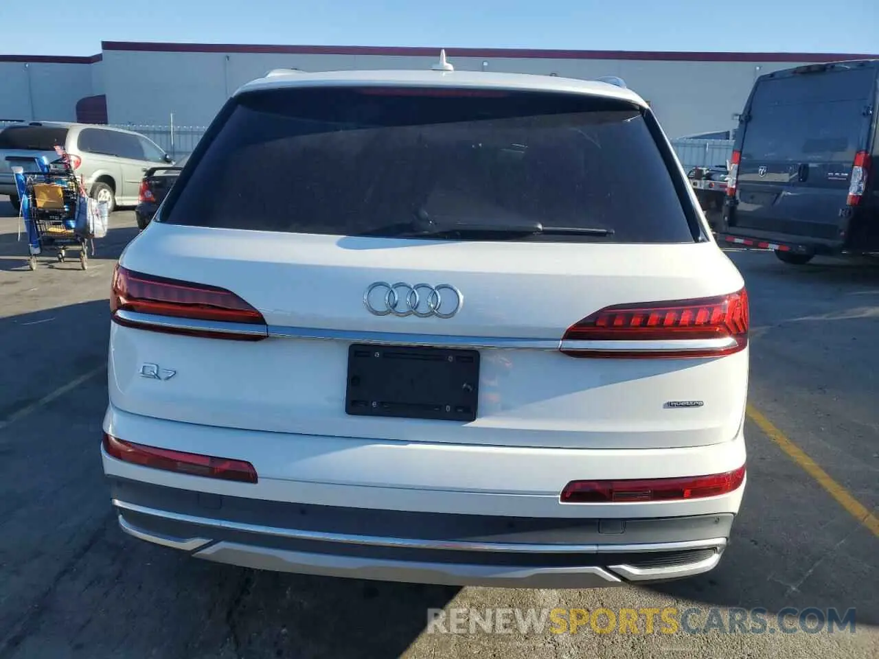 6 Фотография поврежденного автомобиля WA1AXBF70ND020243 AUDI Q7 2022