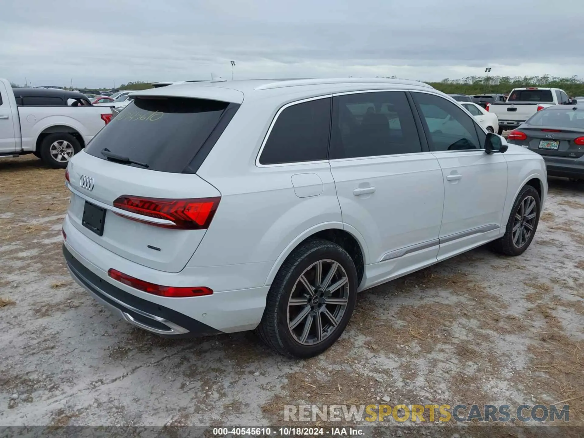 4 Фотография поврежденного автомобиля WA1LJBF78ND007198 AUDI Q7 2022