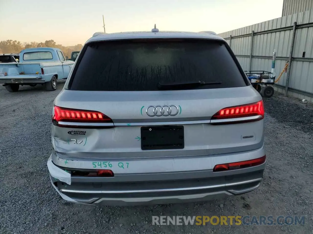 6 Фотография поврежденного автомобиля WA1LXBF72ND009432 AUDI Q7 2022
