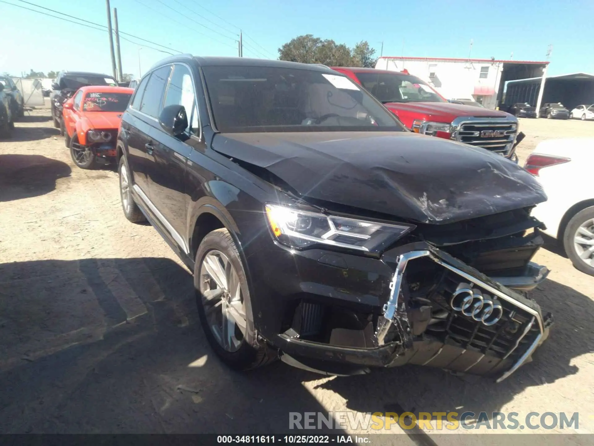 1 Фотография поврежденного автомобиля WA1LXBF72ND017482 AUDI Q7 2022