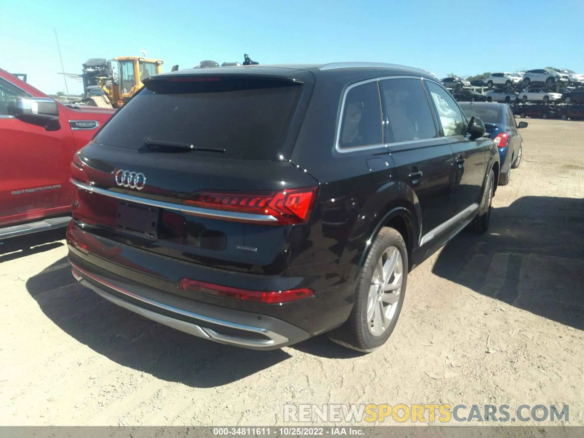4 Фотография поврежденного автомобиля WA1LXBF72ND017482 AUDI Q7 2022