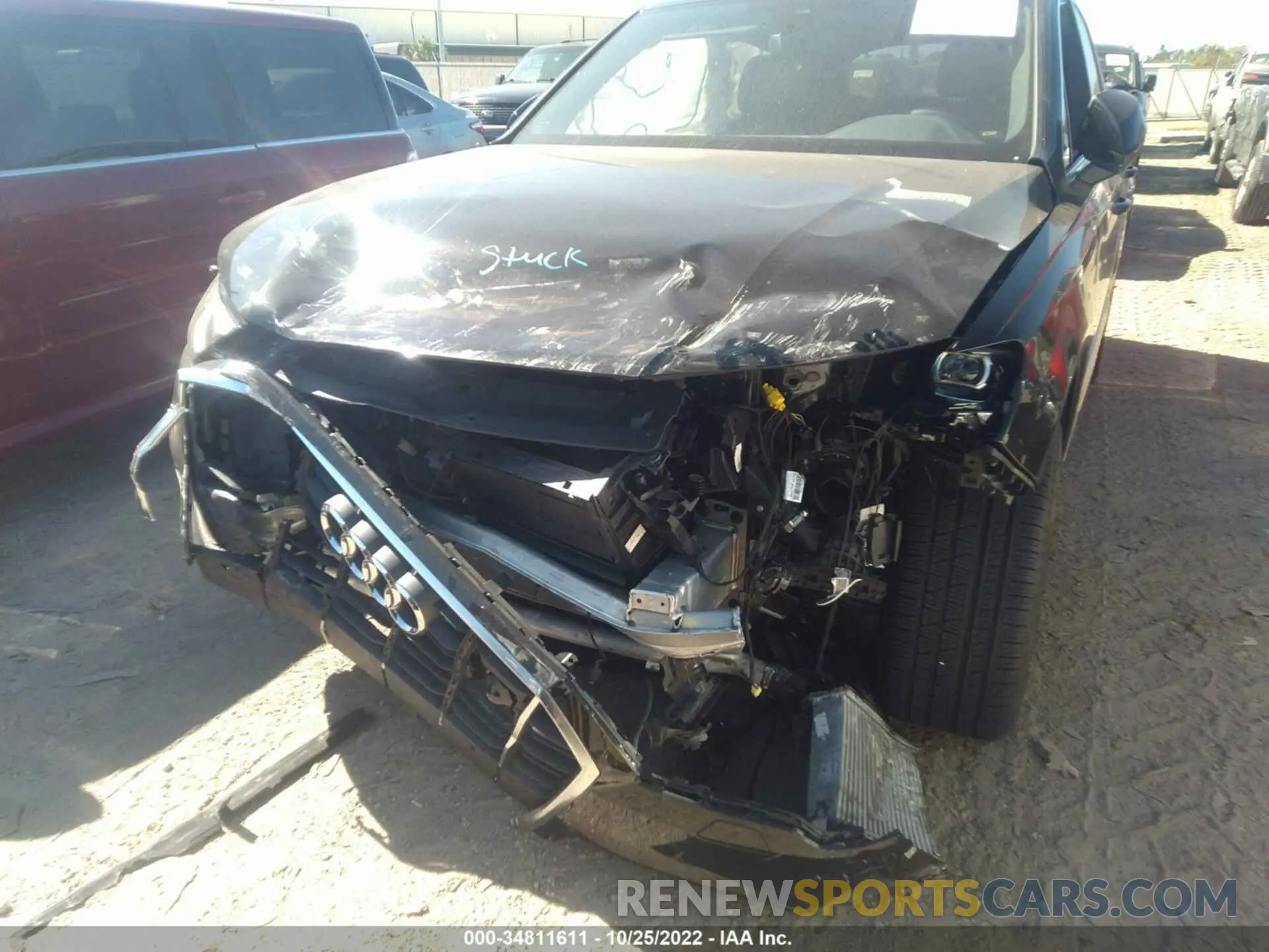 6 Фотография поврежденного автомобиля WA1LXBF72ND017482 AUDI Q7 2022