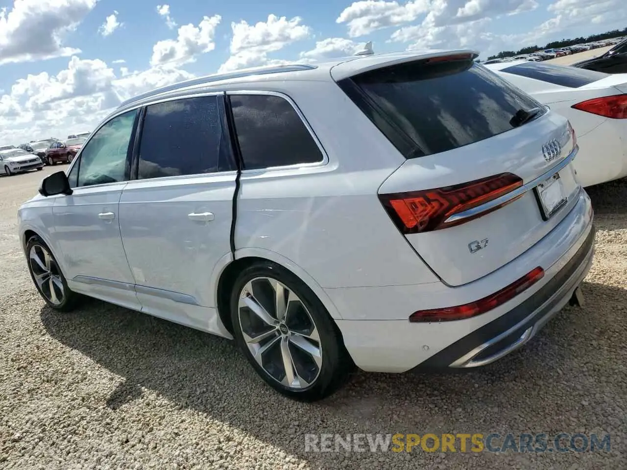 2 Photograph of a damaged car WA1VXBF71ND003968 AUDI Q7 2022