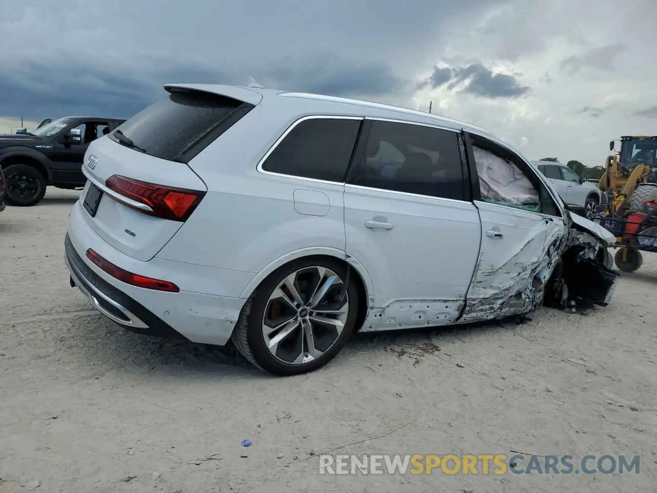 3 Фотография поврежденного автомобиля WA1VXBF72ND013358 AUDI Q7 2022
