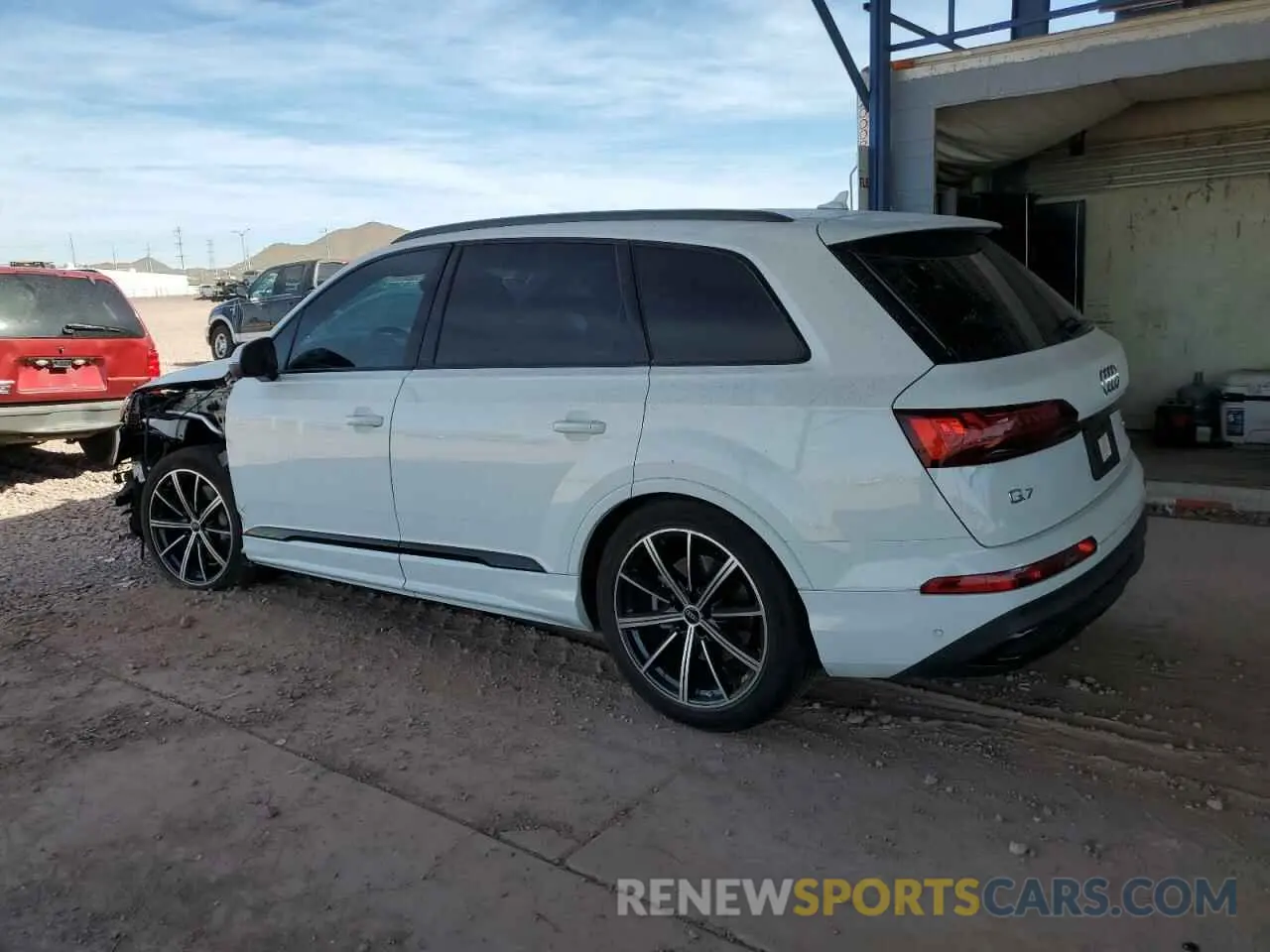 2 Photograph of a damaged car WA1VXBF73ND014986 AUDI Q7 2022