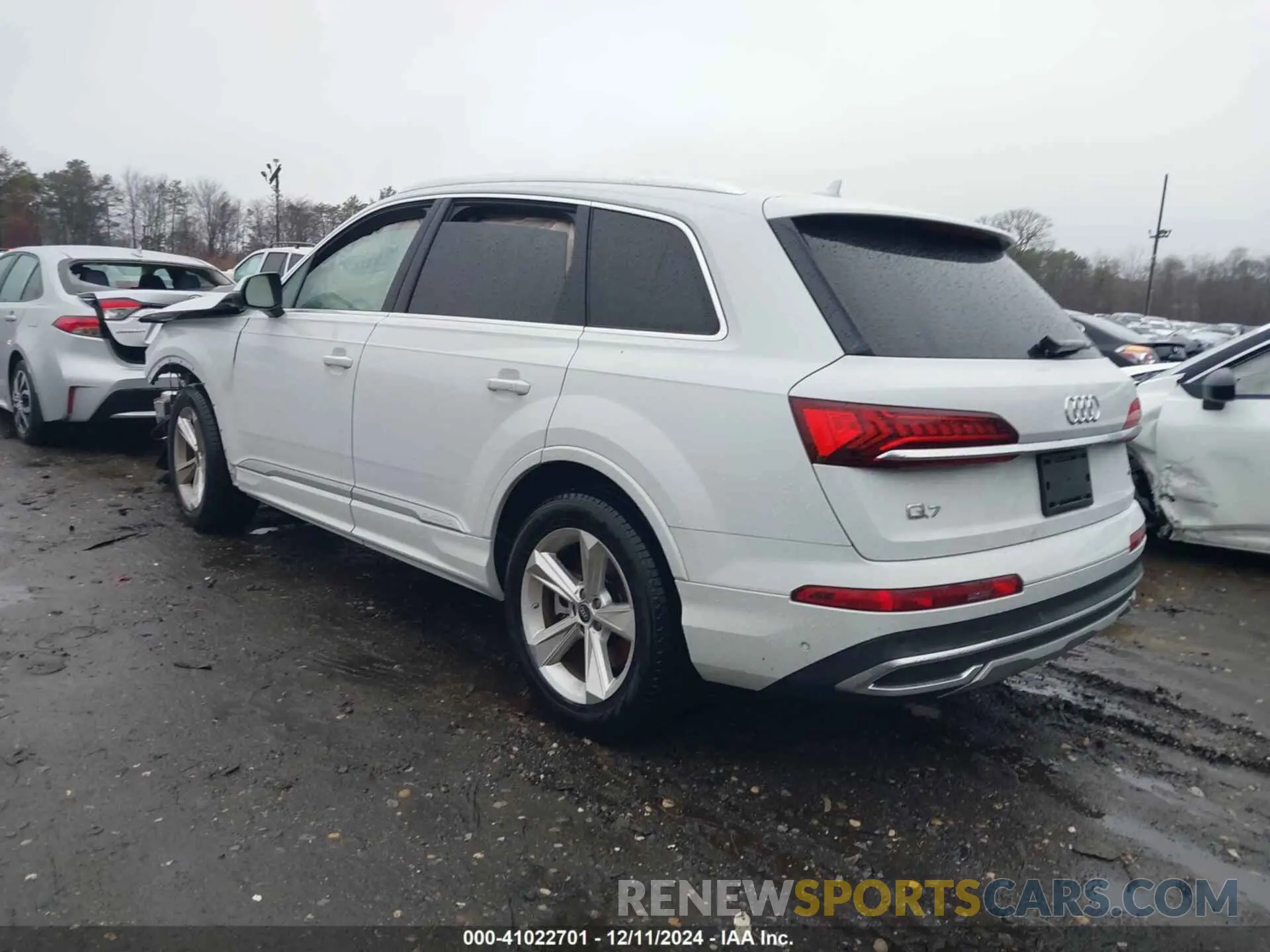 3 Фотография поврежденного автомобиля WA1ACBF72PD009565 AUDI Q7 2023
