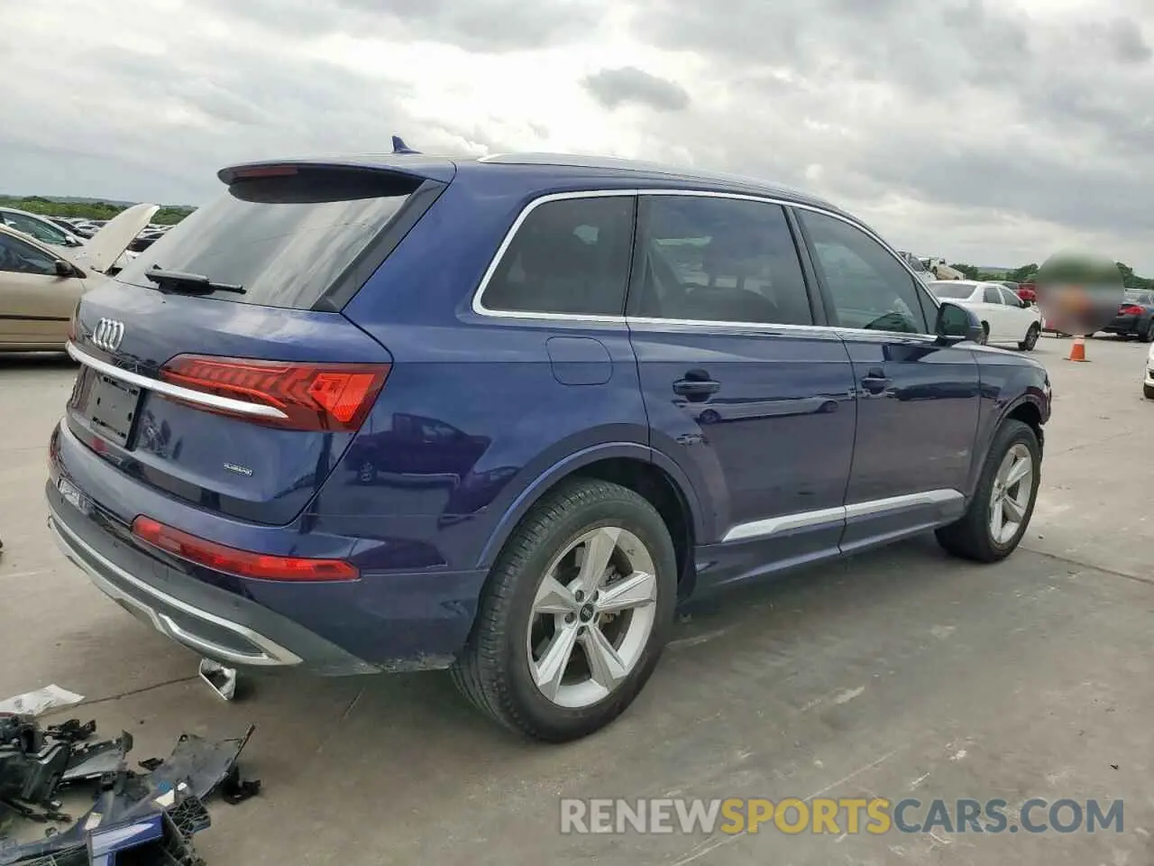 3 Photograph of a damaged car WA1ACBF76PD006622 AUDI Q7 2023