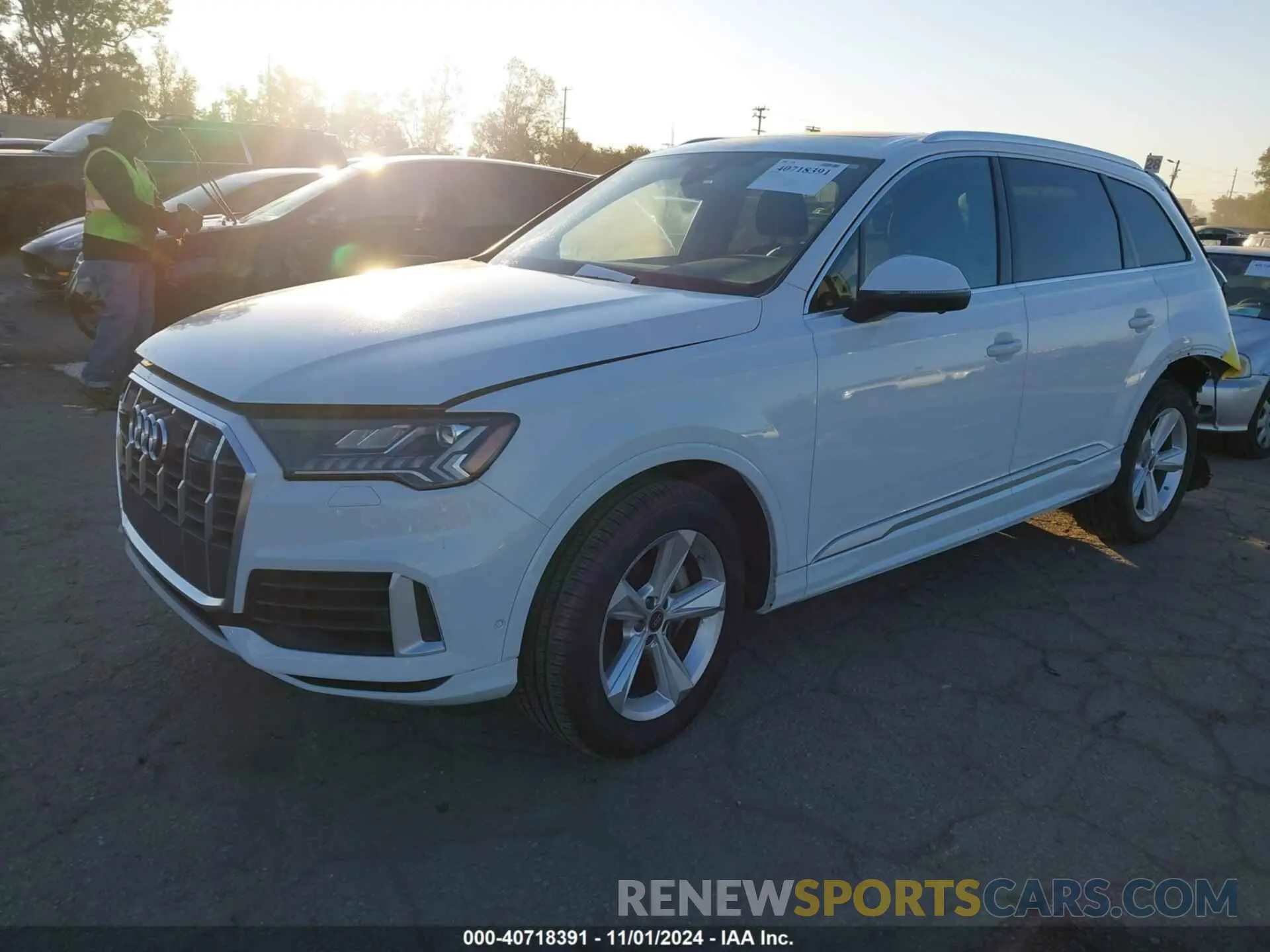 2 Photograph of a damaged car WA1AXBF70PD017877 AUDI Q7 2023