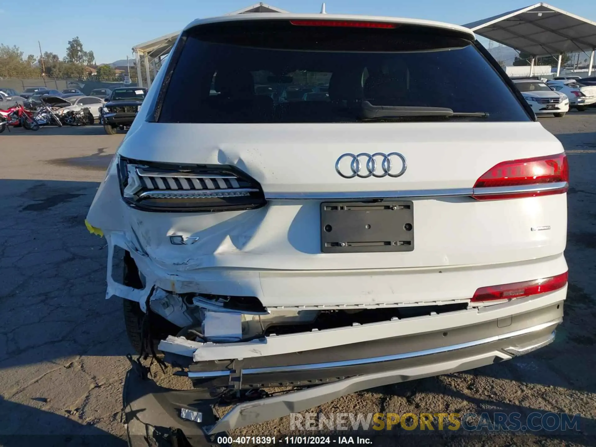 6 Photograph of a damaged car WA1AXBF70PD017877 AUDI Q7 2023