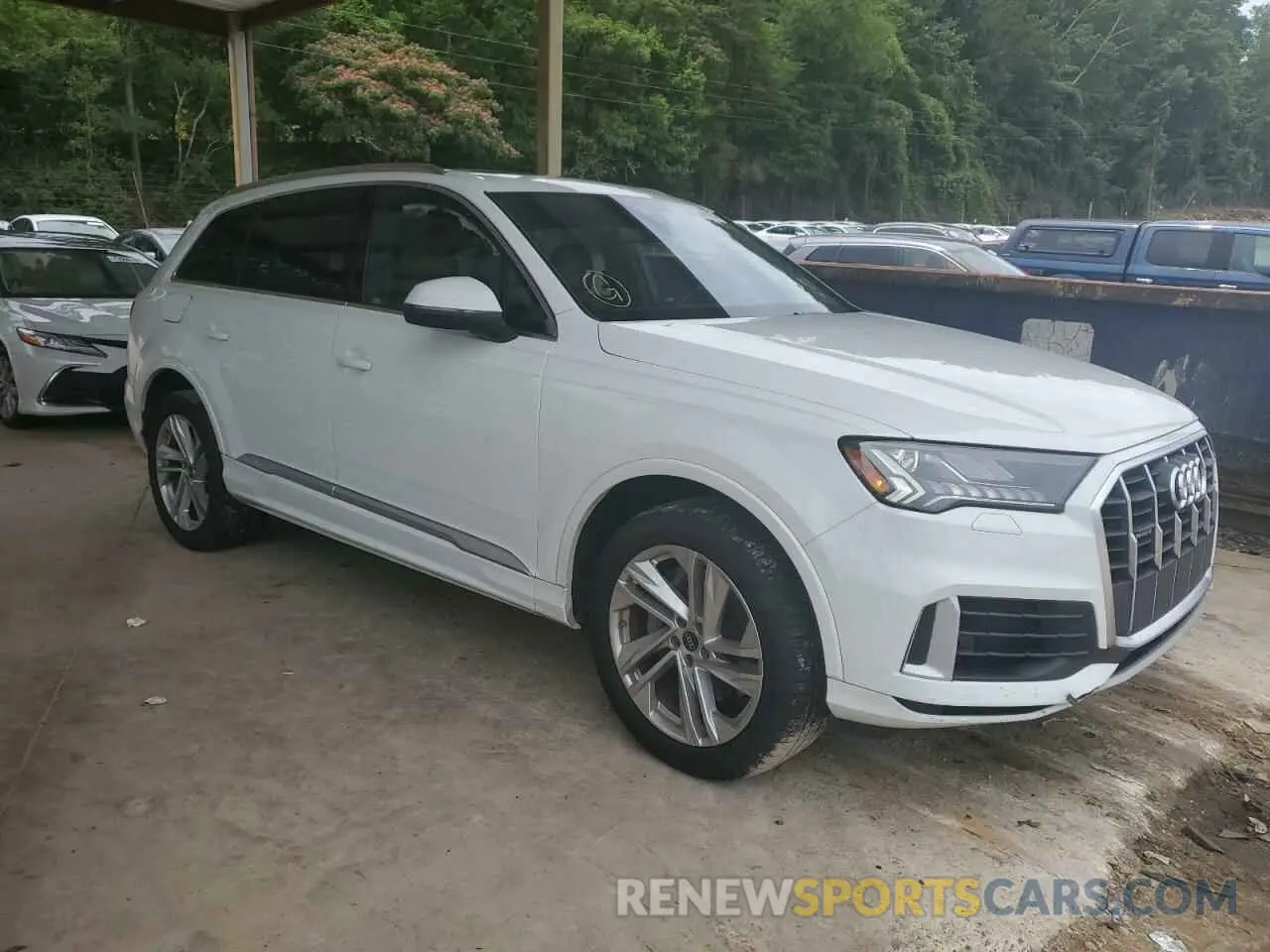 4 Photograph of a damaged car WA1AXBF71PD030654 AUDI Q7 2023