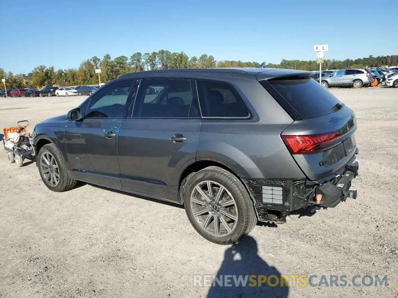 2 Фотография поврежденного автомобиля WA1LCBF77PD020036 AUDI Q7 2023