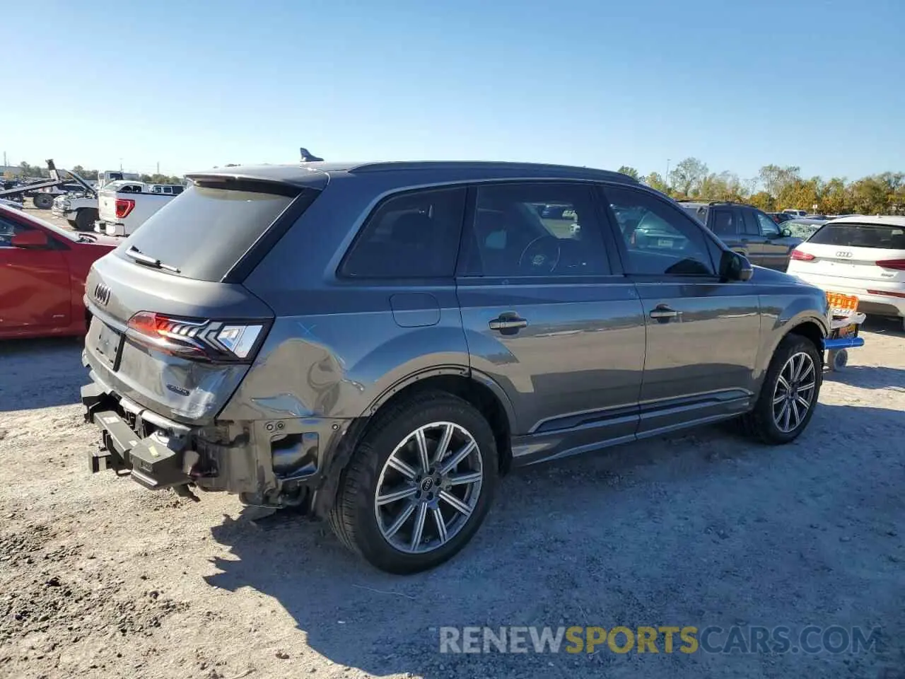 3 Фотография поврежденного автомобиля WA1LCBF77PD020036 AUDI Q7 2023
