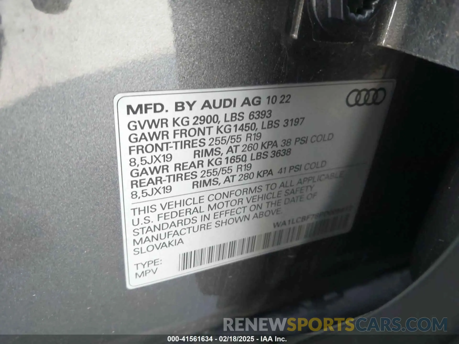 9 Photograph of a damaged car WA1LCBF78PD005612 AUDI Q7 2023