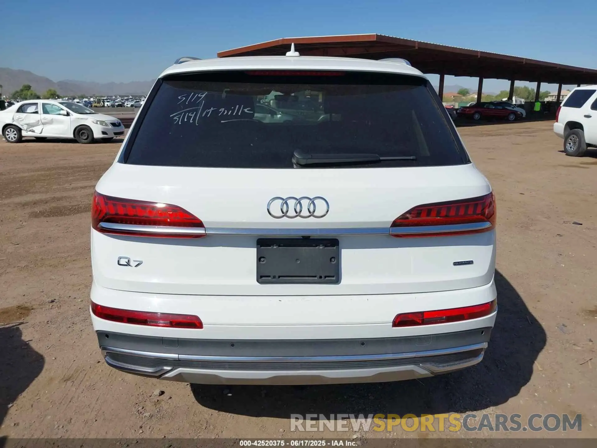 16 Фотография поврежденного автомобиля WA1LXBF71PD009599 AUDI Q7 2023