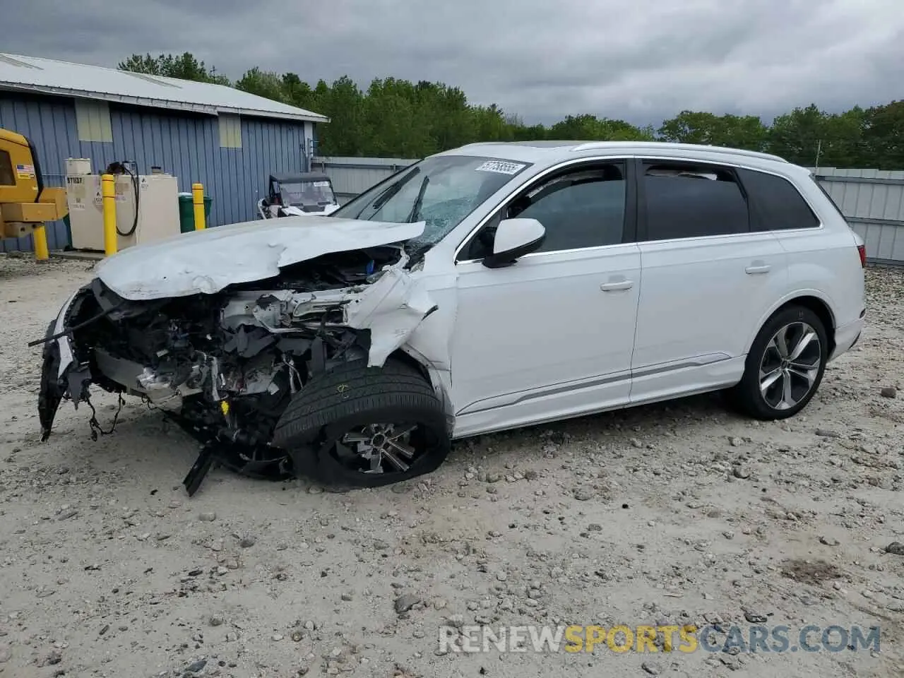 1 Photograph of a damaged car WA1LXBF72PD008932 AUDI Q7 2023