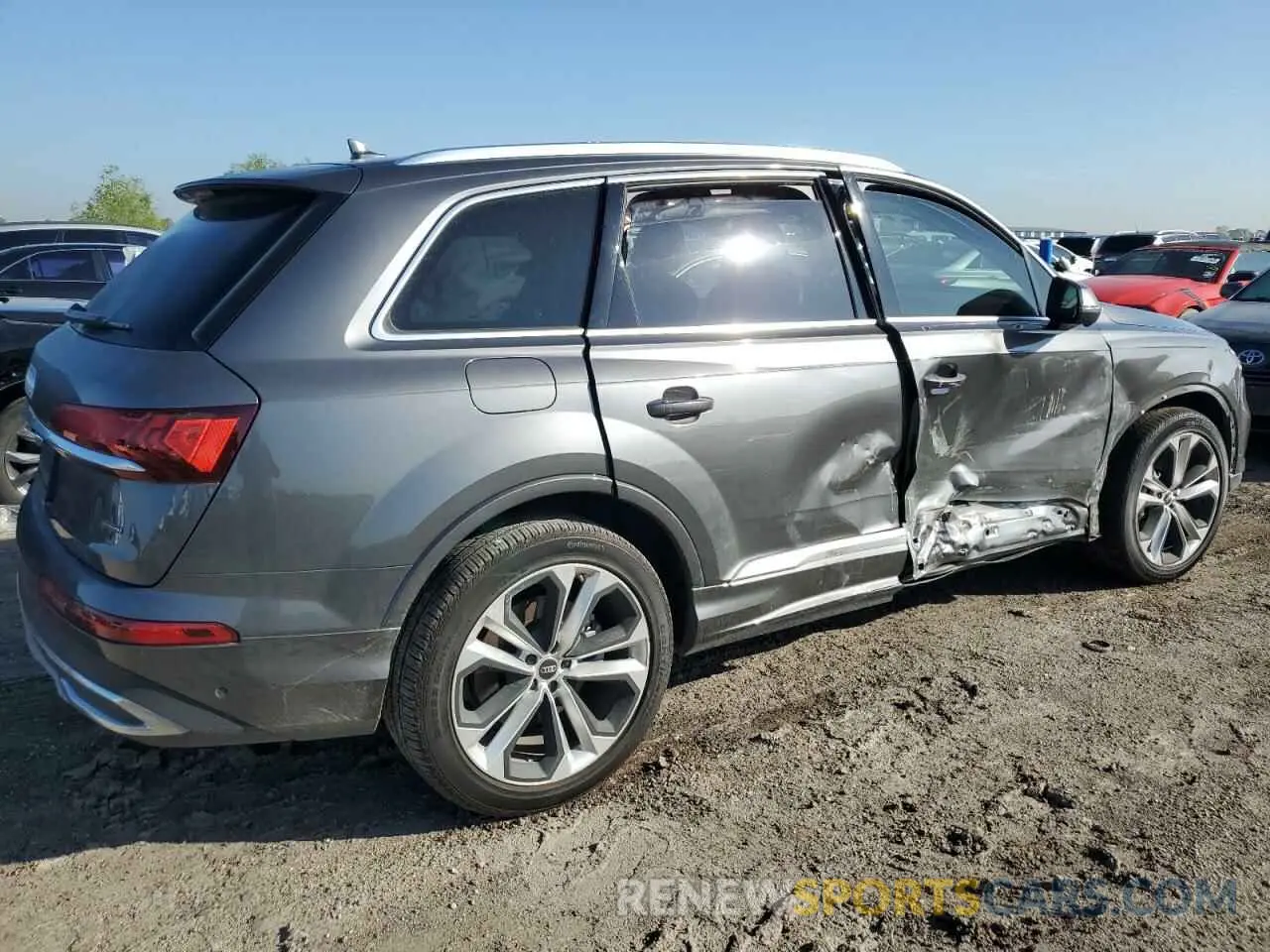 3 Photograph of a damaged car WA1LXBF79PD015067 AUDI Q7 2023
