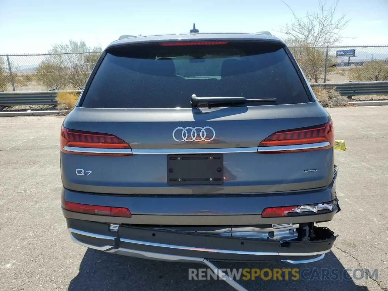 6 Photograph of a damaged car WA1VXBF78PD000097 AUDI Q7 2023