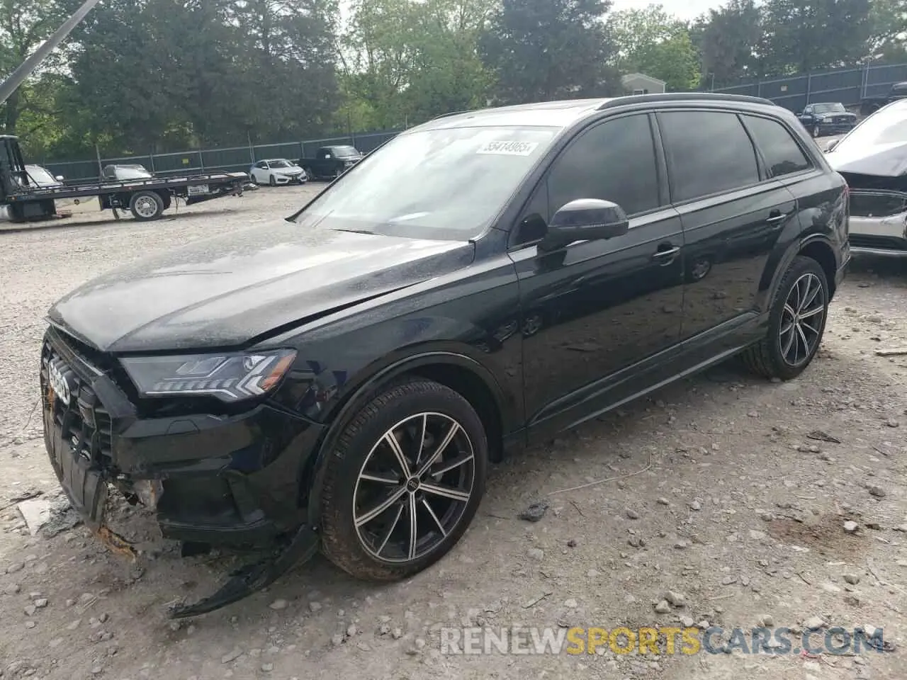 1 Photograph of a damaged car WA1LXBF74RD002763 AUDI Q7 2024