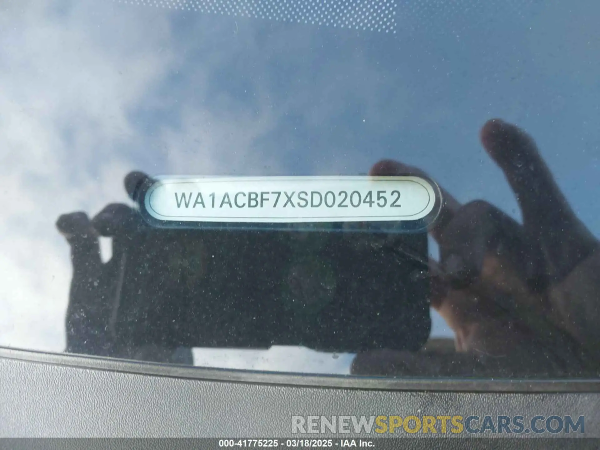19 Фотография поврежденного автомобиля WA1ACBF7XSD020452 AUDI Q7 2025