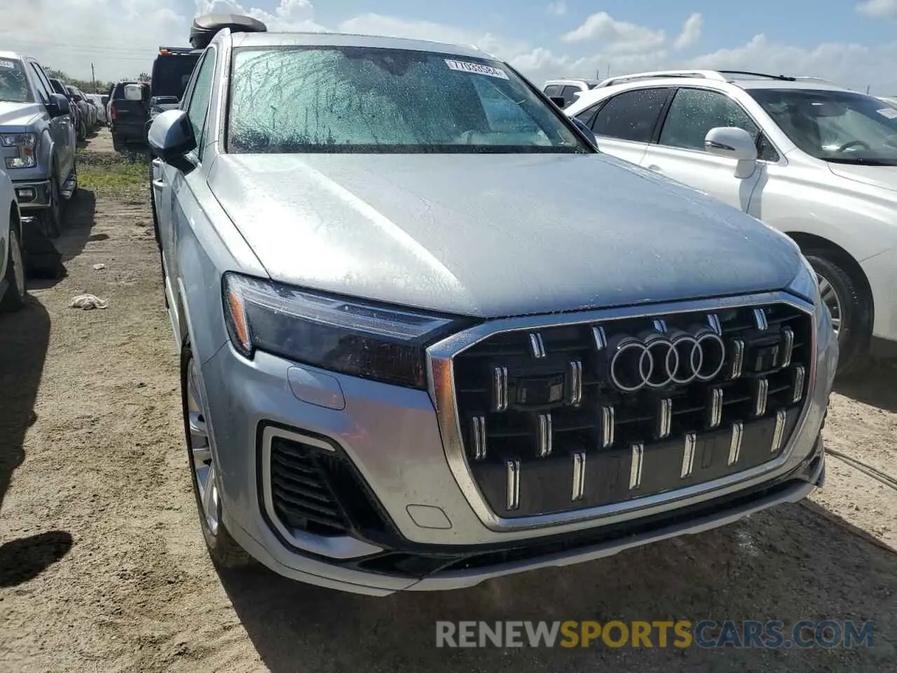 5 Фотография поврежденного автомобиля WA1AVBF7XSD004391 AUDI Q7 2025