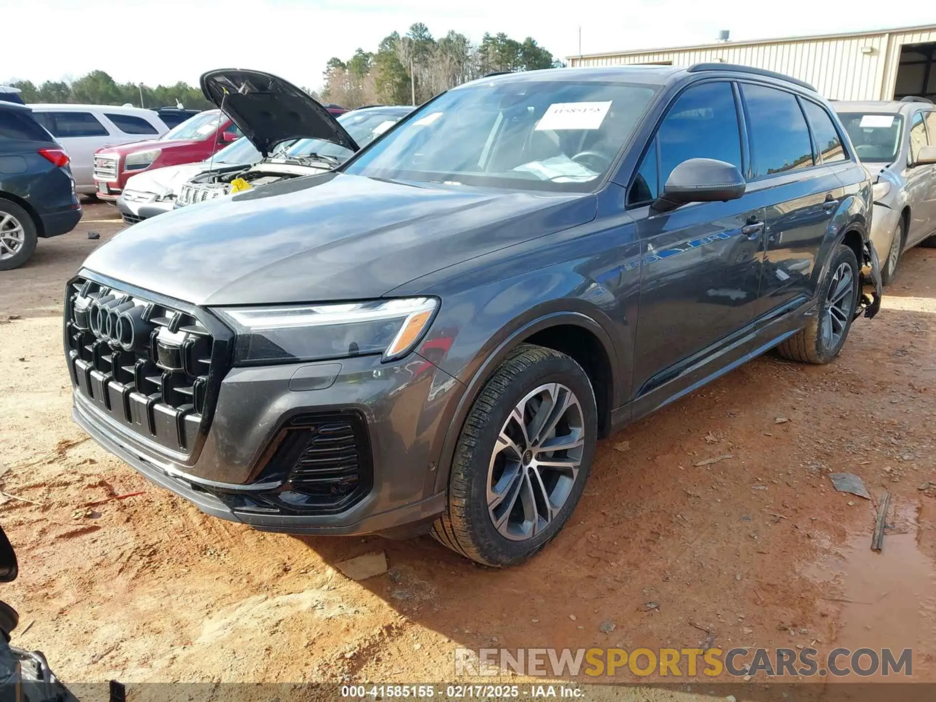 2 Фотография поврежденного автомобиля WA1LCBF70SD000963 AUDI Q7 2025