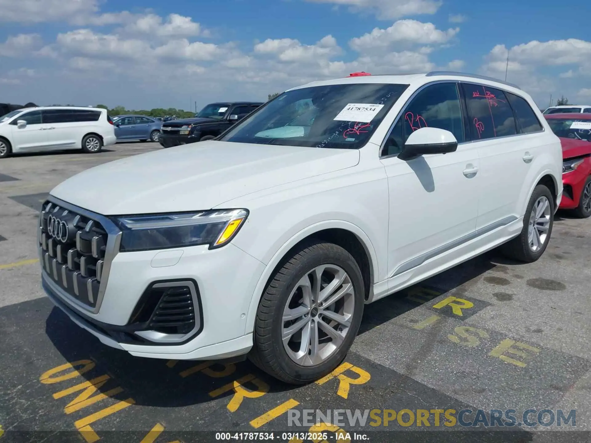2 Photograph of a damaged car WA1LVBF70SD014968 AUDI Q7 2025