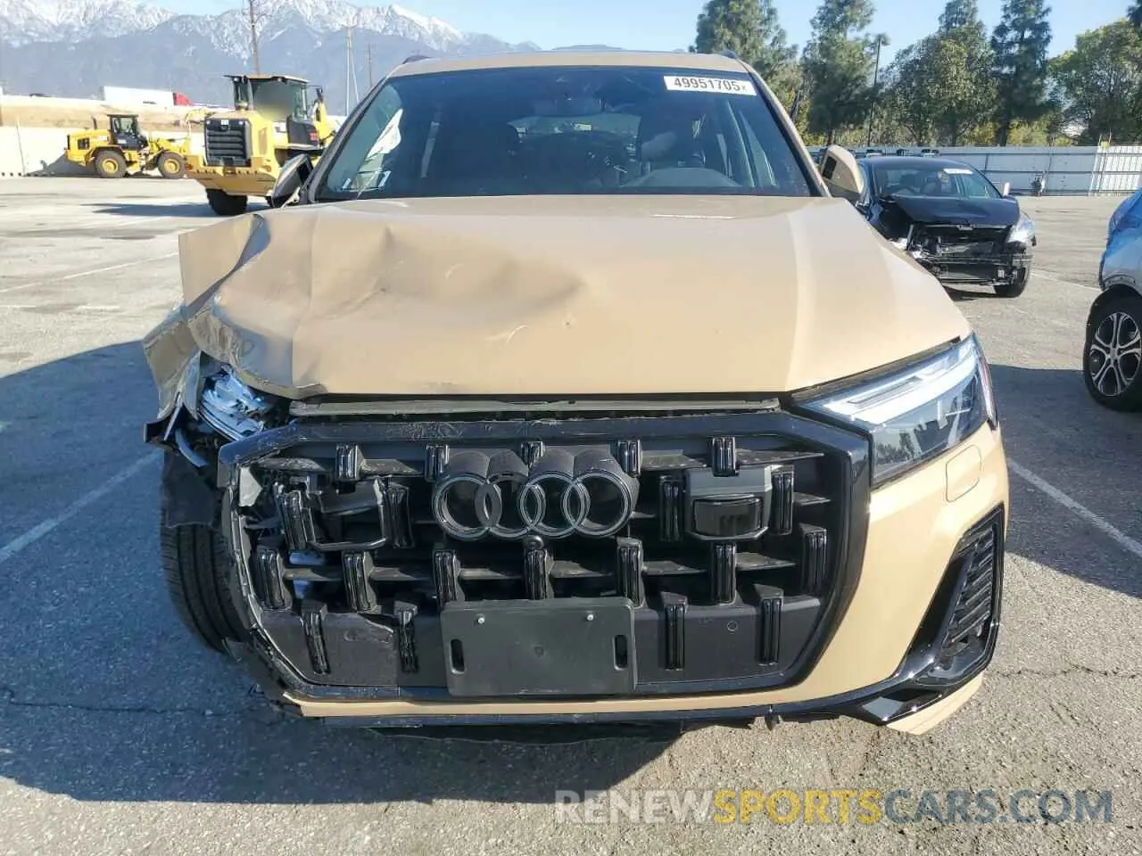 5 Фотография поврежденного автомобиля WA1LVBF75SD007014 AUDI Q7 2025